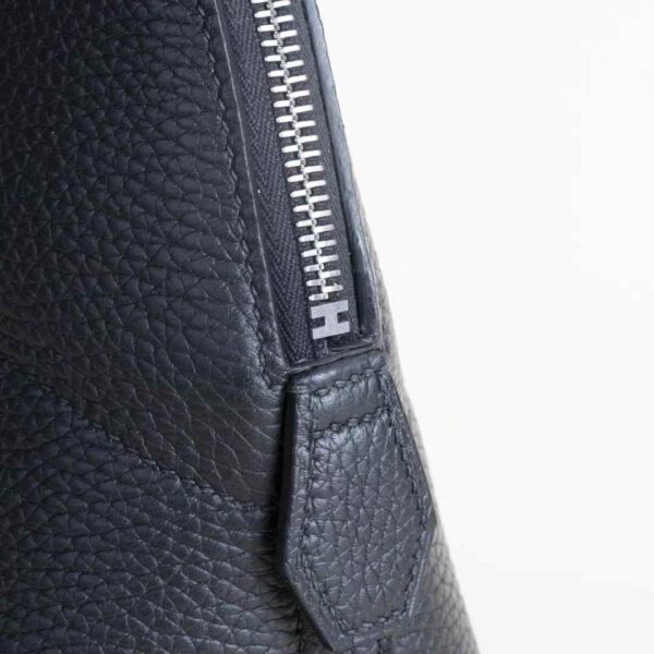HERMÈS Bolide 31CM Togo Leather CK89 Noir PHW Hardware UK London