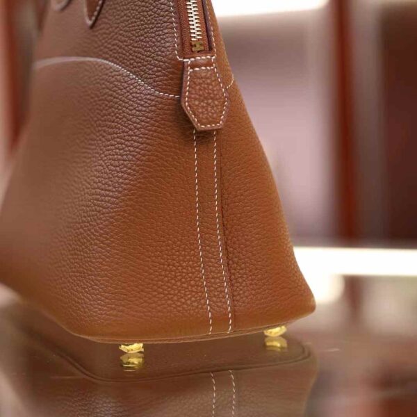 HERMÈS Bolide 31CM CC37 Gold Clememce Leather GHW Hardware Factory