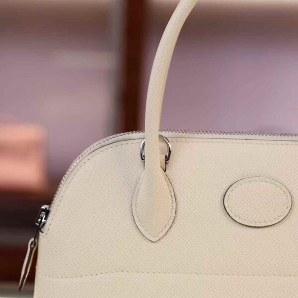 HERMÈS Bolide 27CM 8L Beton Epsom Leather PHW Hardware UAS New York
