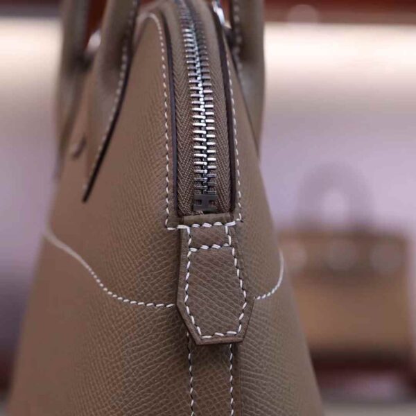 HERMÈS Bolide 27CM Epsom Leather CK18 Etoupe PHW Hardware Taiwan