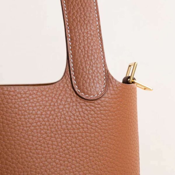 187 Factory Picotin 18CM Clememce Leather CC37 Gold Gold Hardware