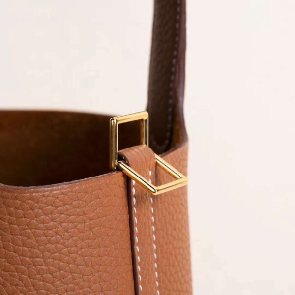 187 Factory Picotin 18CM Clememce Leather CC37 Gold Gold Hardware
