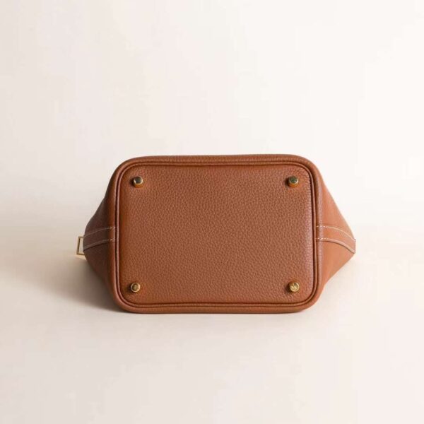 187 Factory Picotin 18CM Clememce Leather CC37 Gold Gold Hardware