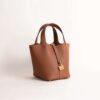 187 Factory Picotin 18CM Clememce Leather CC37 Gold Gold Hardware