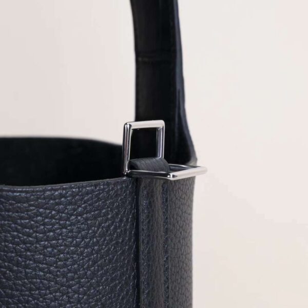 HERMÈS Picotin 18CM Touch Clememce/Matter Alligator Leather CK89 Noir Silver Hardware