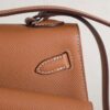 187 Mode HERMÈS Kelly Disorder CK37 Gold Epsom Leather Gold Hardware