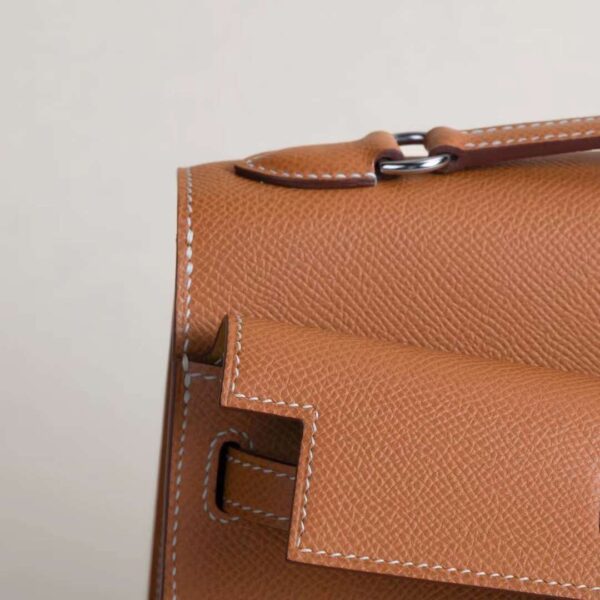 187 Mode HERMÈS Kelly Disorder CK37 Gold Epsom Leather Gold Hardware