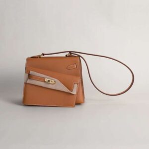 187 Mode HERMÈS Kelly Disorder CK37 Gold Epsom Leather Gold Hardware