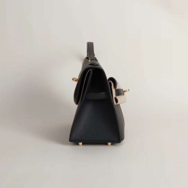 HERMÈS Kelly Disorder CK89 Black Epsom Leather Gold Hardware