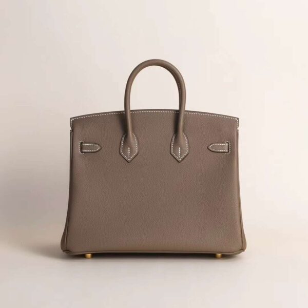 HERMÈS Birkin 25CM Togo Leather CK18 Etoupe GHW Hardware