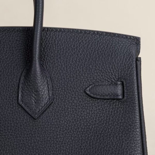HERMÈS Birkin 25CM Togo Leather CK89 Black GHW Hardware