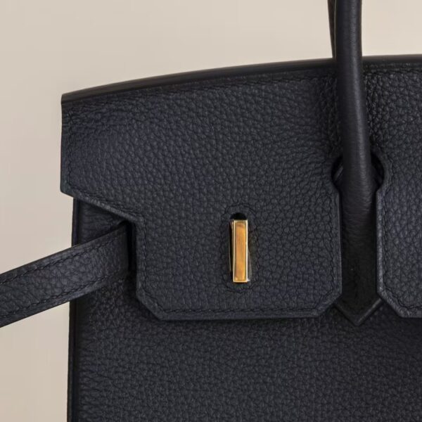HERMÈS Birkin 25CM Togo Leather CK89 Black GHW Hardware