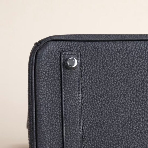 HERMÈS Birkin 25CM Togo Leather CK89 Black PHW Hardware