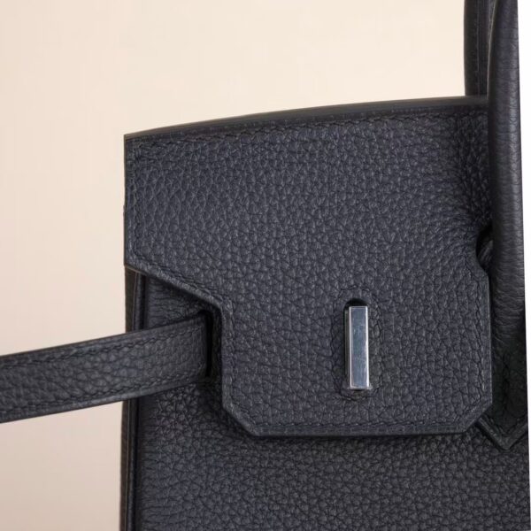 HERMÈS Birkin 25CM Togo Leather CK89 Black PHW Hardware