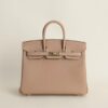 HERMÈS Birkin 25CM Togo Leather 0M Chai GHW Hardware