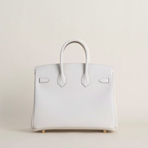HERMÈS Birkin 25CM Togo Leather CK10 Craie GHW Hardware