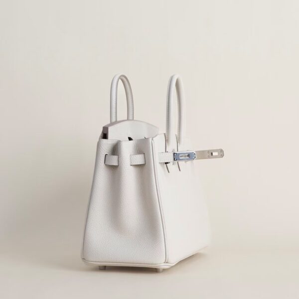 HERMÈS Birkin 25CM Togo Leather CK10 Craie PHW Hardware