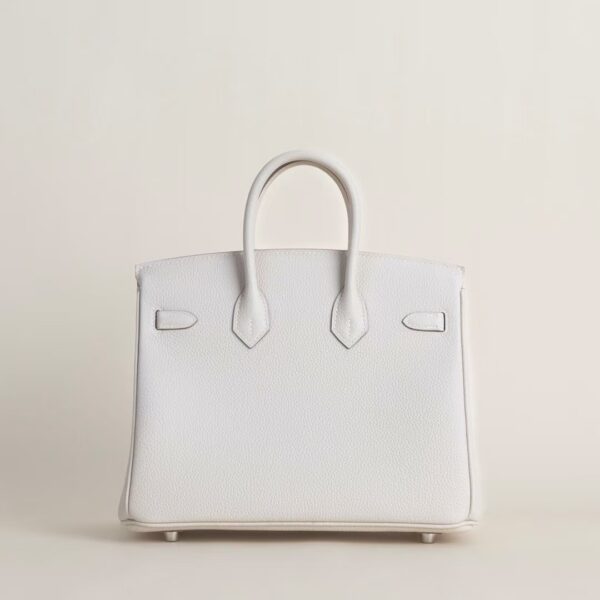 HERMÈS Birkin 25CM Togo Leather CK10 Craie PHW Hardware