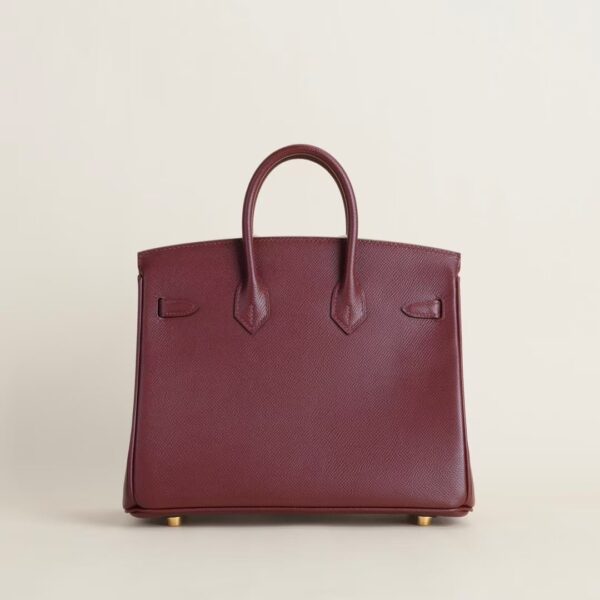 HERMÈS Birkin 25CM Epsom Leather CC55 Rouge H GHW Hardware