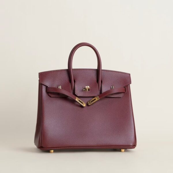 HERMÈS Birkin 25CM Epsom Leather CC55 Rouge H GHW Hardware