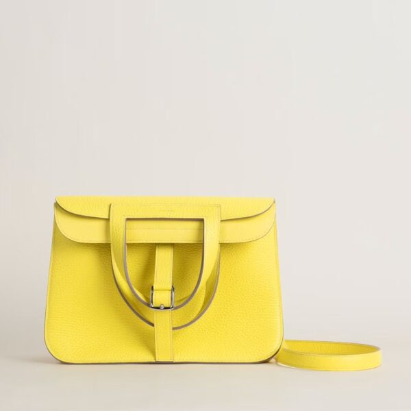 187 Factory Halzan 25CM Clememce Leather 9R Lime PHW Full Handmade