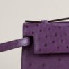 187 Factory Kelly pochette Ostrich P9 Anemone GHW